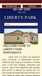 Mobile Screenshot of libertyparkapartmenthomes.com